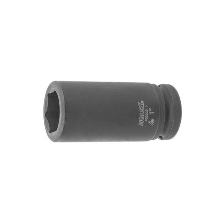 Holex Impact Socket, 3/4 inch Drive, 6 pt, Deep, 1 inch 652202 1